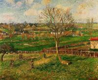 Pissarro, Camille - Landscape, Fields, Eragny